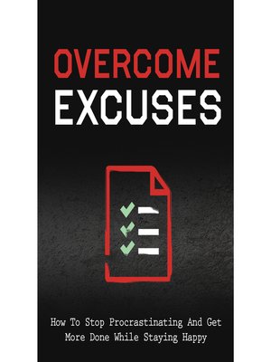cover image of Overcome Excuses and Crush Procrastination as an Entrepreneur